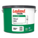 Leyland Trade  10Ltr Brilliant White Vinyl Silk Emulsion  Paint