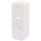Schneider Electric Lisse 10AX 1-Gang 2-Way Rocker Switch  White