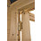 Shire Kingswood 19' 6" x 17' 6" (Nominal) Reverse Apex Timber Log Cabin