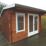 Shire Marlborough 13' 6" x 10' (Nominal) Reverse Apex Timber Log Cabin
