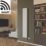 Azur Duke 1200W 3-Column Electric Radiator 1600mm x 290mm White 4095BTU