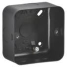 Knightsbridge  4-Module Modular Metal-Clad Back Box (1-2G) 43mm