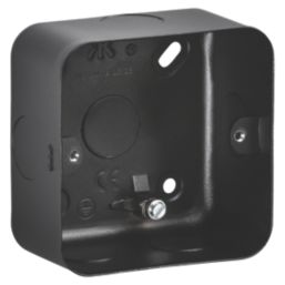 Knightsbridge  4-Module Modular Metal-Clad Back Box (1-2G) 43mm