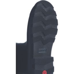 Hunter Downpour Tall Size 7 Womens Navy Non Safety Wellies