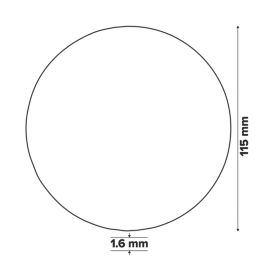 Norton  Multi-Material Cutting Discs 115mm (4 1/2") x 22.23mm 5 Pack