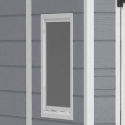 Keter Manor 6' x 8' (Nominal) Apex Resin Shed Grey