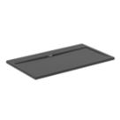 Ideal Standard i.life Ultraflat S Rectangular Shower Tray Jet Black 1400mm x 800mm x 30mm