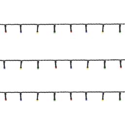 1000 LED Indoor & Outdoor Multi Colour String Christmas Lights 54.95m