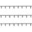 1000 LED Indoor & Outdoor Multi Colour String Christmas Lights 54.95m