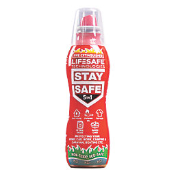 LifeSafe Technologies StaySafe 5-in-1 Bottle Fire Extinguisher 200ml