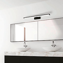 Eglo Pandella 1 40mm LED Bathroom Mirror Light Black 11W 1350lm