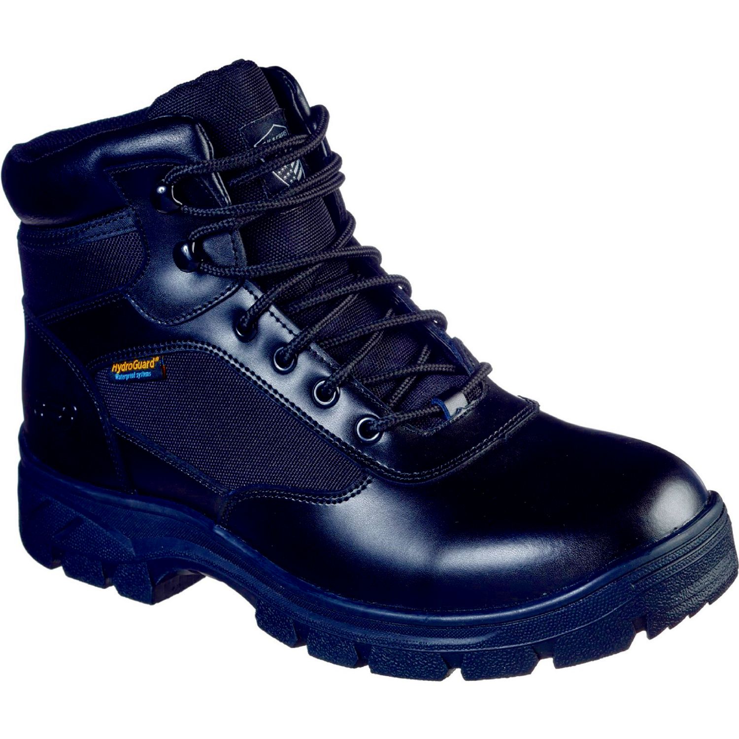 Skechers Wascana Benen Tactical Size 10 Black Waterproof Non Safety Work Boots (918PR)