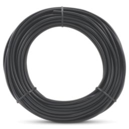 Time 2192Y Black 2-Core 0.5mm² Flexible Cable 10m Coil