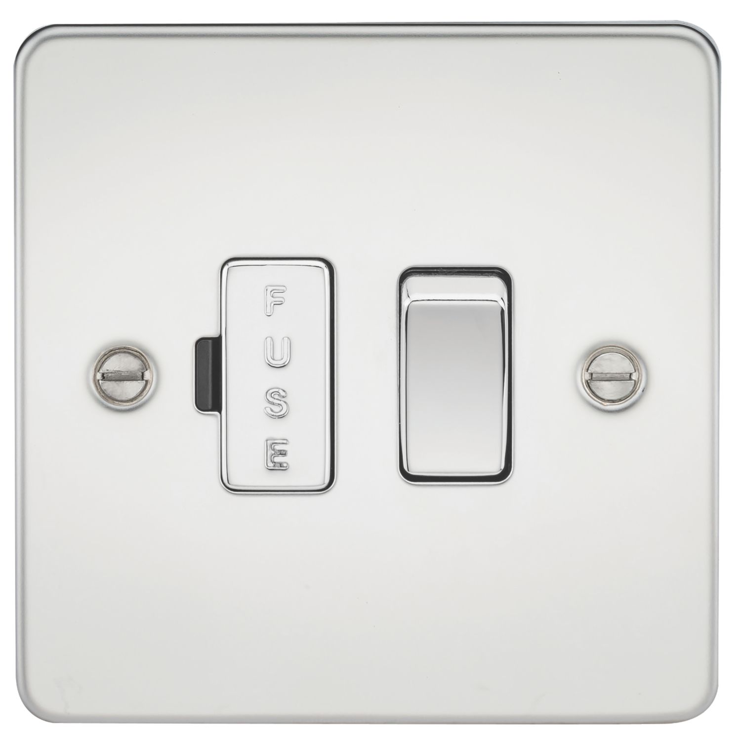 Knightsbridge 13A Switched Fused Spur Polished Chrome (918TY)