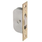 Carlisle Brass Sash Window Axle Pulley & Nylon Wheel Polished Brass 117mm x 42mm