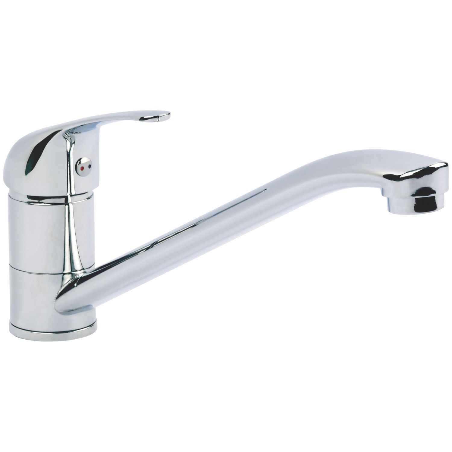 Single Lever Mono Mixer Kitchen Tap Chrome (9192T)