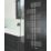 Ximax Parallel Rail 1762mm x 650mm 2367BTU Chrome Vertical Designer Radiator