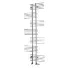 Ximax Parallel Rail 1762mm x 650mm 2367BTU Chrome Vertical Designer Radiator