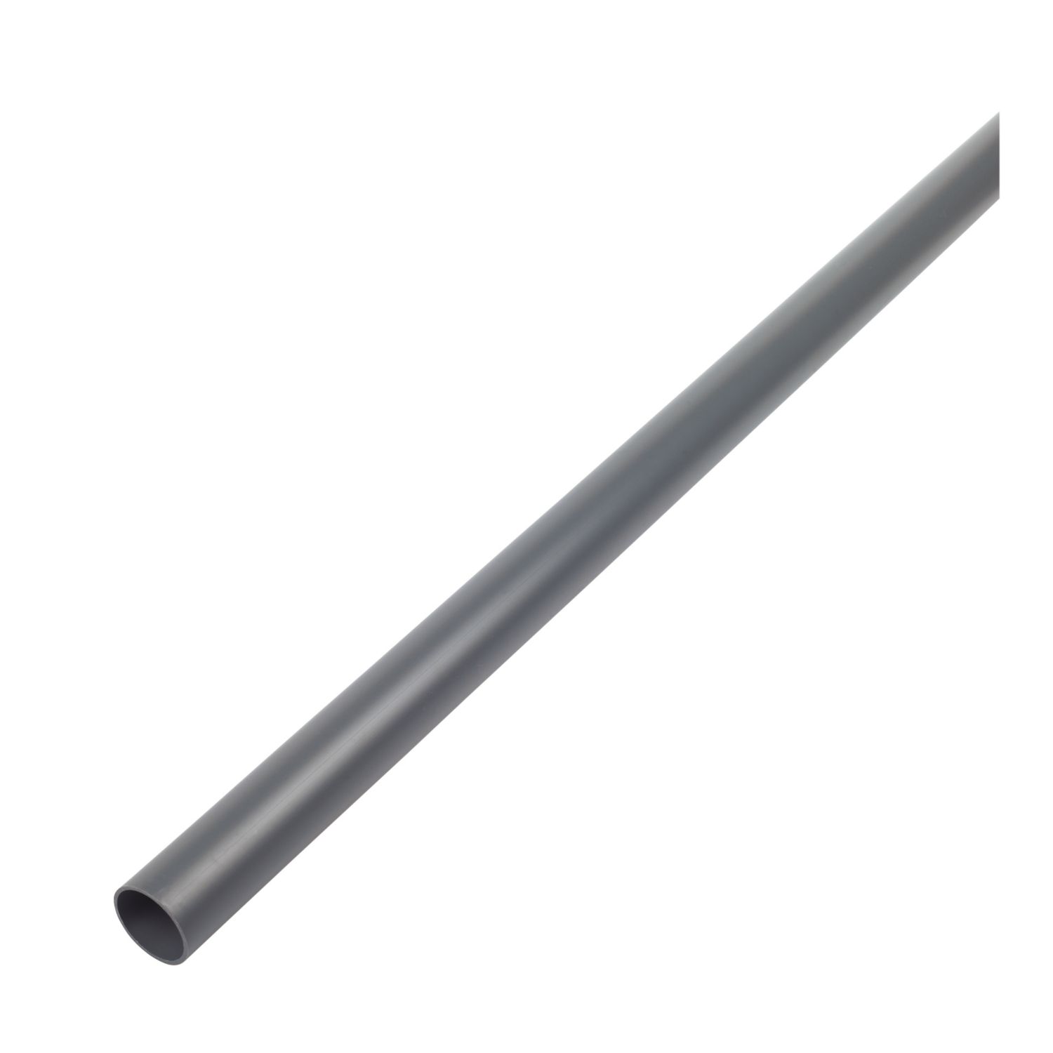 FloPlast Solvent Weld Waste Pipe Grey 40mm x 3m (91997)