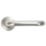 Dorma Pure 8100 Lever on Rose Door Handles Pair Satin Stainless Steel