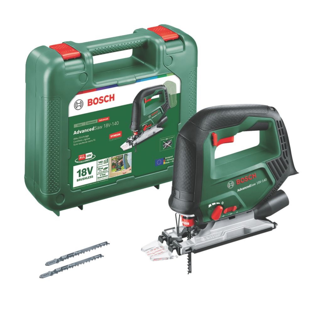 Bosch AdvancedSaw 18V-140 18V Li-Ion Power for All Brushless Cordless Jigsaw - Bare