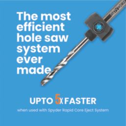 Spyder  Hex Shank Multi-Material Hole Saw Arbor with 182mm Pilot Drill