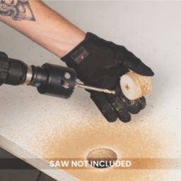 Spyder  Hex Shank Multi-Material Hole Saw Arbor with 182mm Pilot Drill