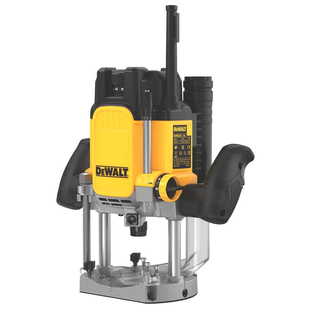 Refurb DeWalt DWE625KT-GB 2300W 1/2"  Electric Plunge Router 240V