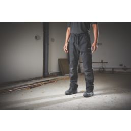 Site Tesem Multi-Pocket Work Trousers Black 38" W 32" L
