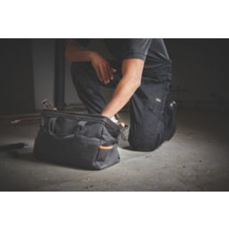 Site Tesem Multi-Pocket Work Trousers Black 38" W 32" L