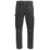 Site Tesem Multi-Pocket Work Trousers Black 38" W 32" L