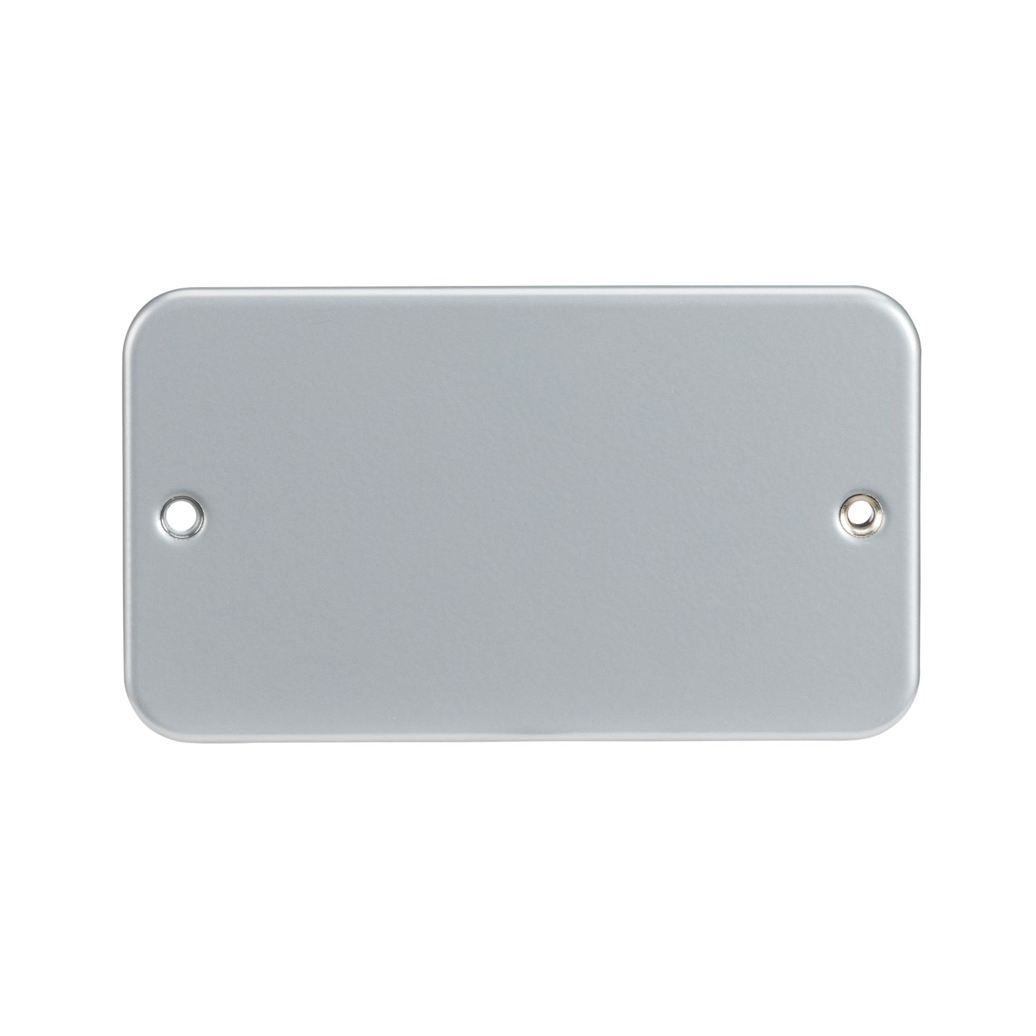 Knightsbridge 2-Gang Metal Clad Blanking Plate (919PY)