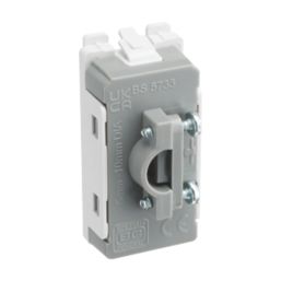 British General  Grid Brush Flex Outlet Black Nickel