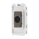 British General  Grid Brush Flex Outlet Black Nickel