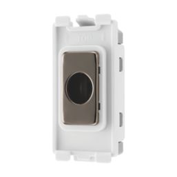 British General  Grid Brush Flex Outlet Black Nickel