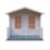 Shire Maulden 9' x 11' 6" (Nominal) Apex Timber Log Cabin