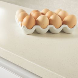 Maia  Beige Sparkle Composite Kitchen Worktop 3600mm x 600mm x 42mm