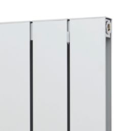 Blaze 1800mm x 345mm 3026BTU Matt Chrome Vertical Designer Radiator