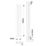 Flomasta  1800mm x 288mm 3286BTU White Vertical Designer Radiator