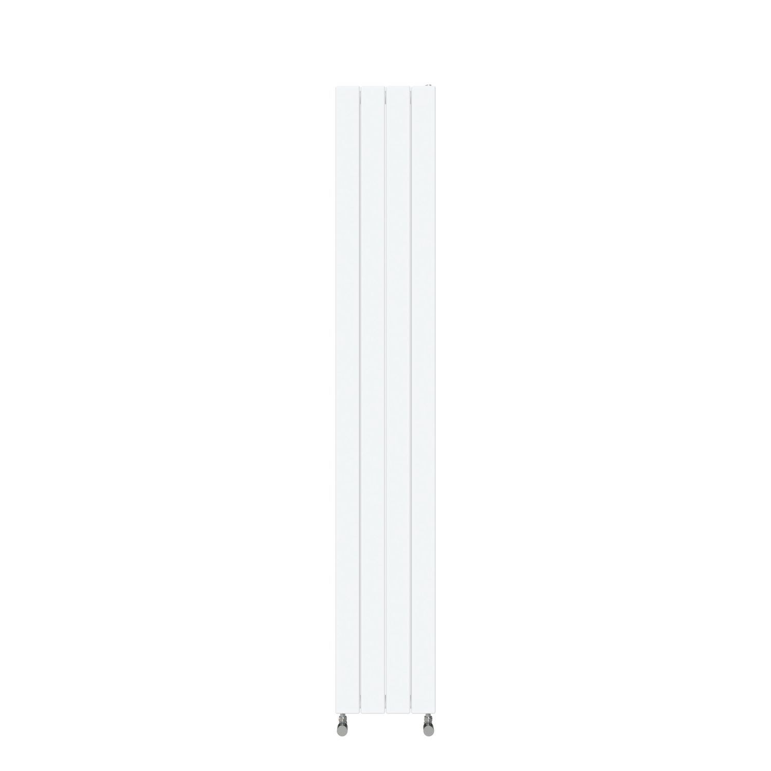Flomasta 1800mm x 288mm 3286BTU White Vertical Designer Radiator (9205D)