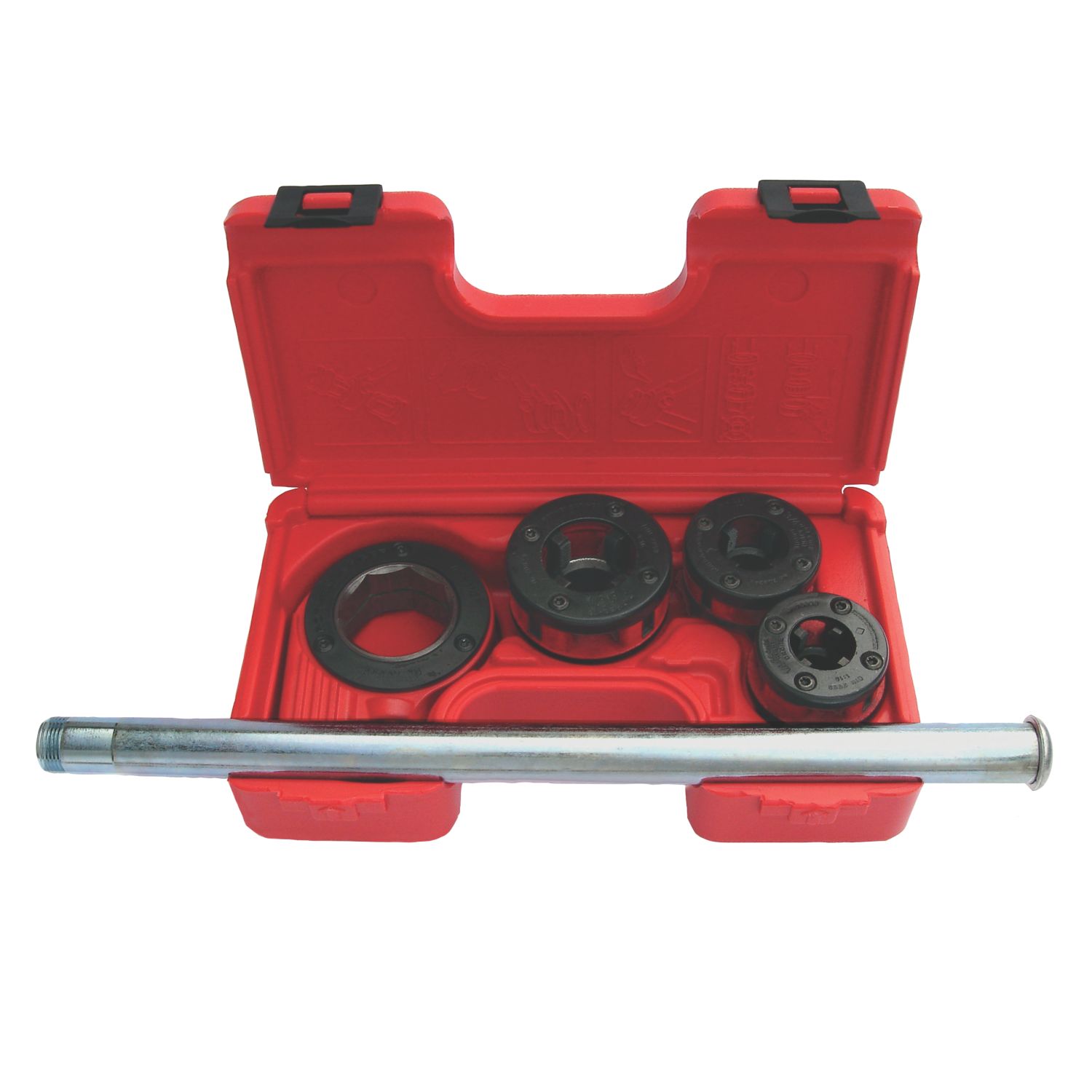 Rothenberger 12.7 mm - 25.4mm Ratchet Threader 3 Piece Set (9205K)