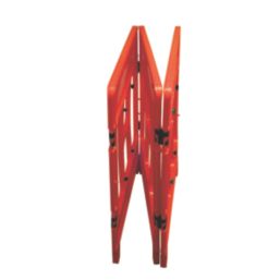 JSP Workgate 3-Gate Barrier Red 838mm