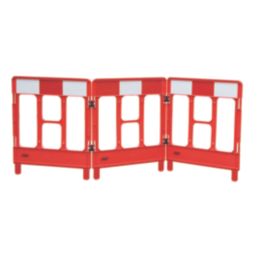 JSP Workgate 3-Gate Barrier Red 838mm