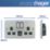 Hager Sollysta WRSS82BSB-USBAC 13A 2-Gang 2P+E Switched Socket + 3.1A 15.5W 2-Outlet Type A & C USB Charger Brushed Steel with Black Inserts