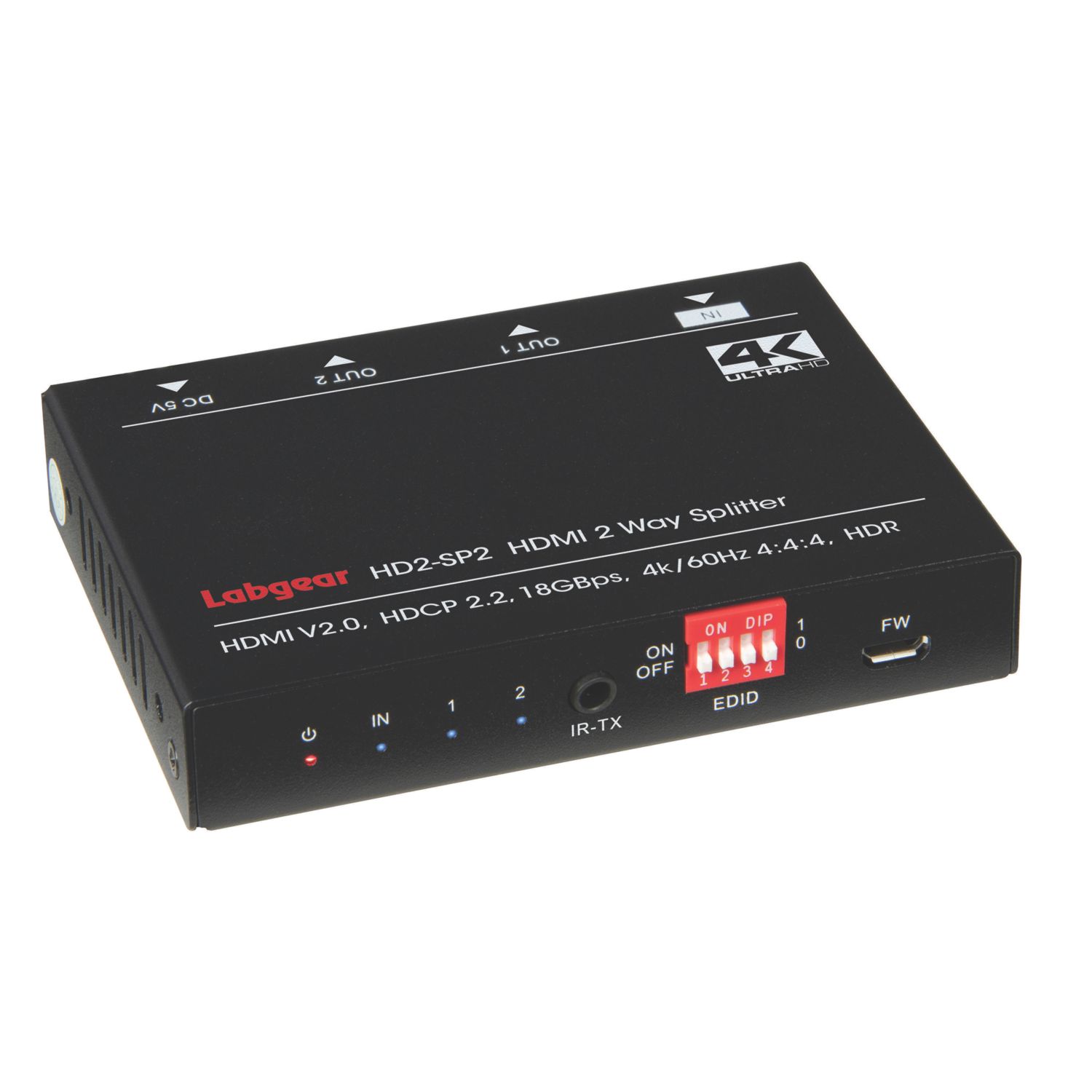 Labgear 2-Way HDMI Splitter (920AW)