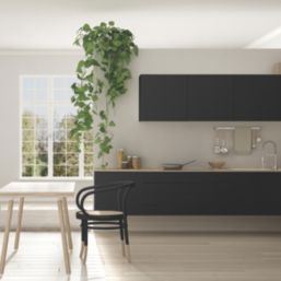 V33 2Ltr Graphite Black Satin Acrylic Multi Surface Paint