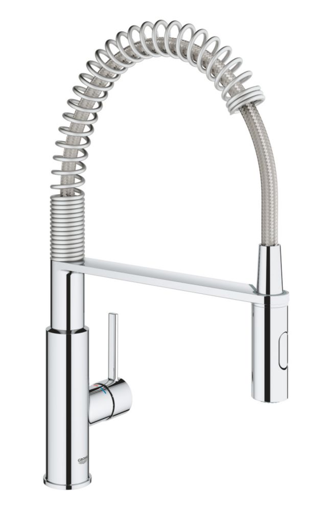 Grohe Get Professional 30360000 Pull Out Kitchen Tap Chrome Screwfix   920FX P