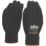 Site  Thermal Winter Work Gloves Black Large
