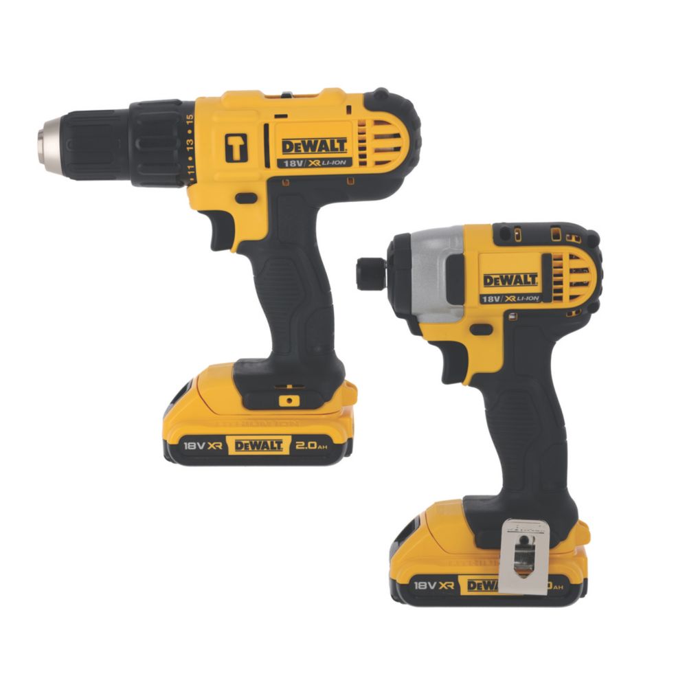 DeWalt DCK2060M2T-SFGB 18V 2 x 4.0Ah Li-Ion XR Brushless Cordless Twin Pack  - Screwfix