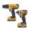 DEWALT DCZ298D2T-SFGB 18V 2 x 2.0Ah Li-Ion XR  Cordless Combi Drill & Impact Driver Twin Pack